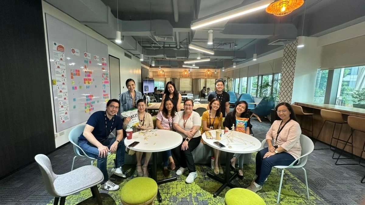 Kris Milan with the COO Office team