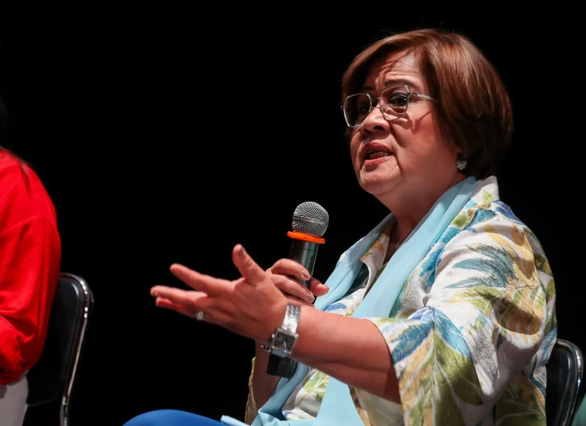 Mamamayang Liberal (ML) Party-list Rep. Leila de Lima (Facebook)