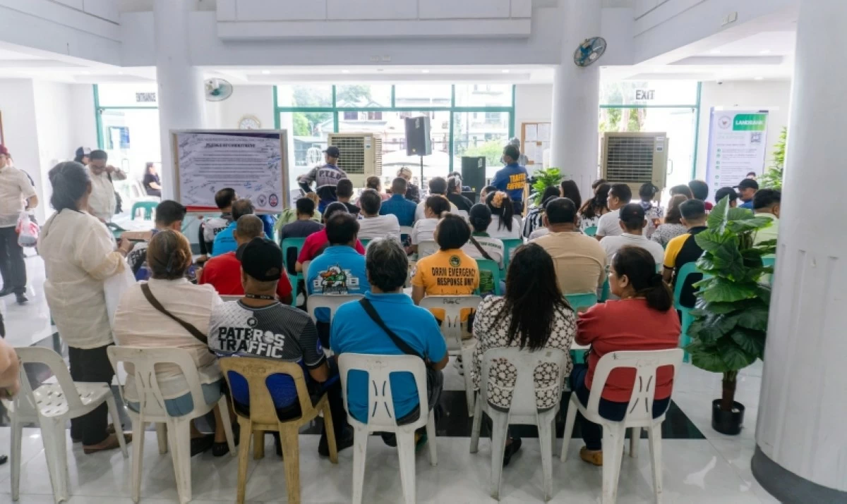 Drug testing for Pateros municipal government employees on July 7 (Photo from the Pateros municipal government) 