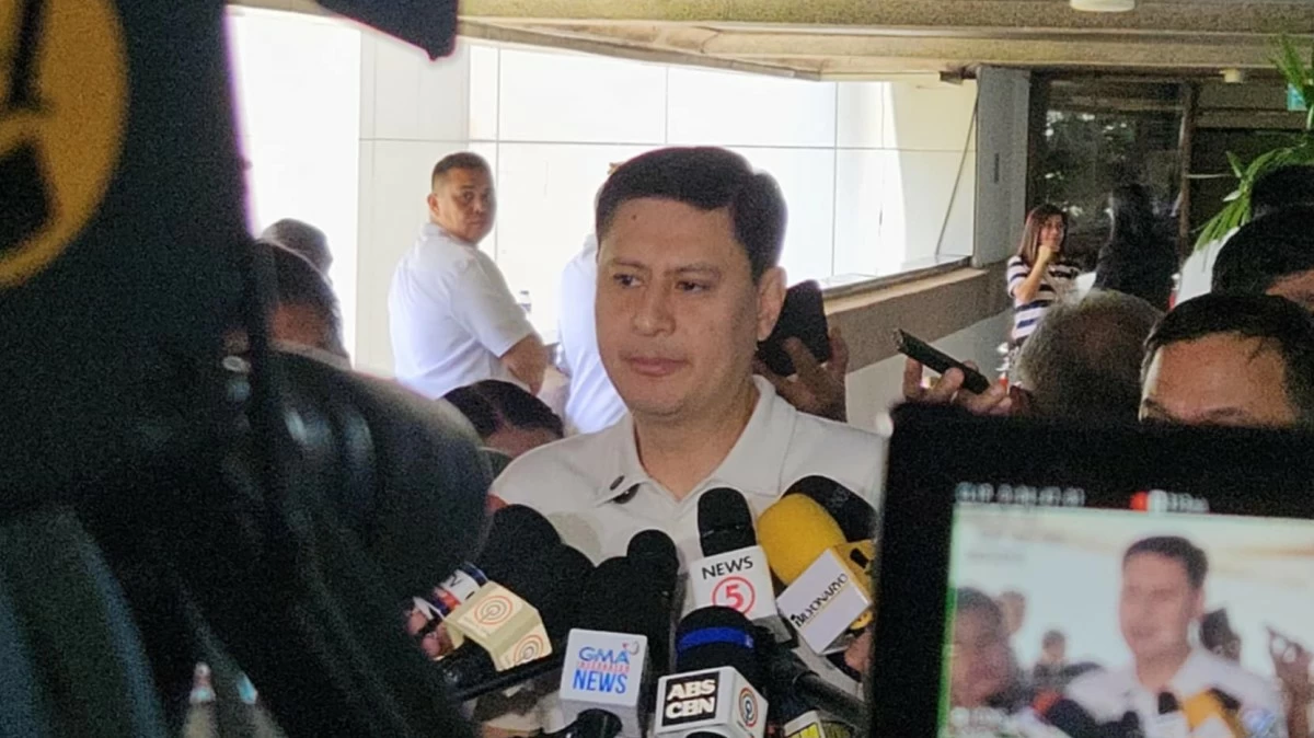 Iloilo 3rd district Rep. Lorenz Defenso (Ellson Quismorio/ MANILA BULLETIN)