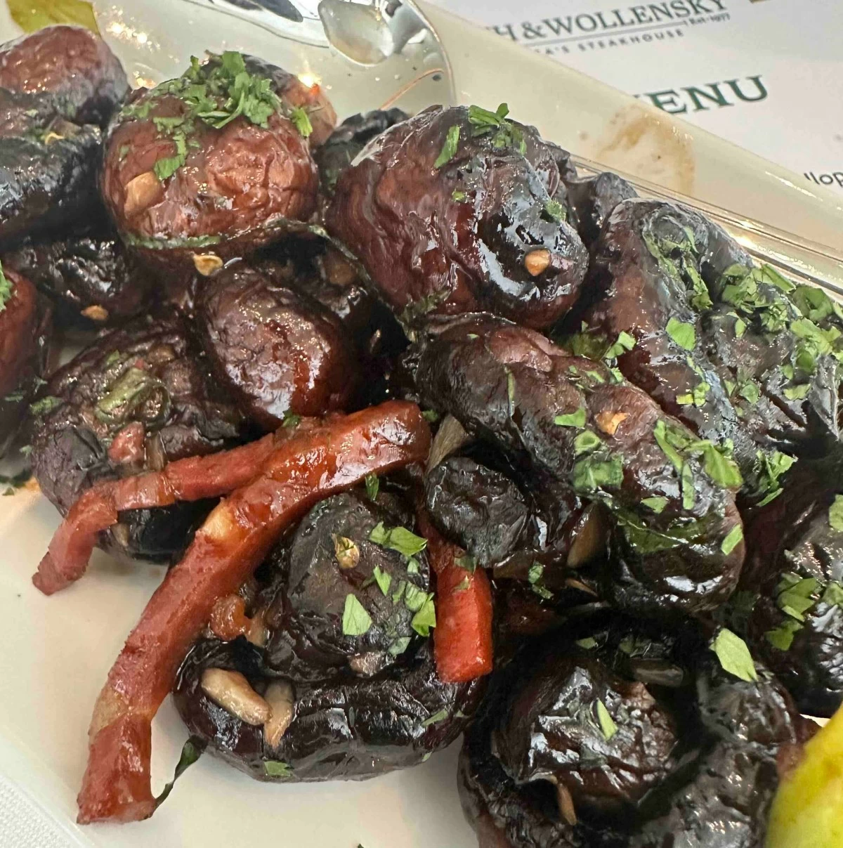 Sauteed Mushrooms with Chorizo