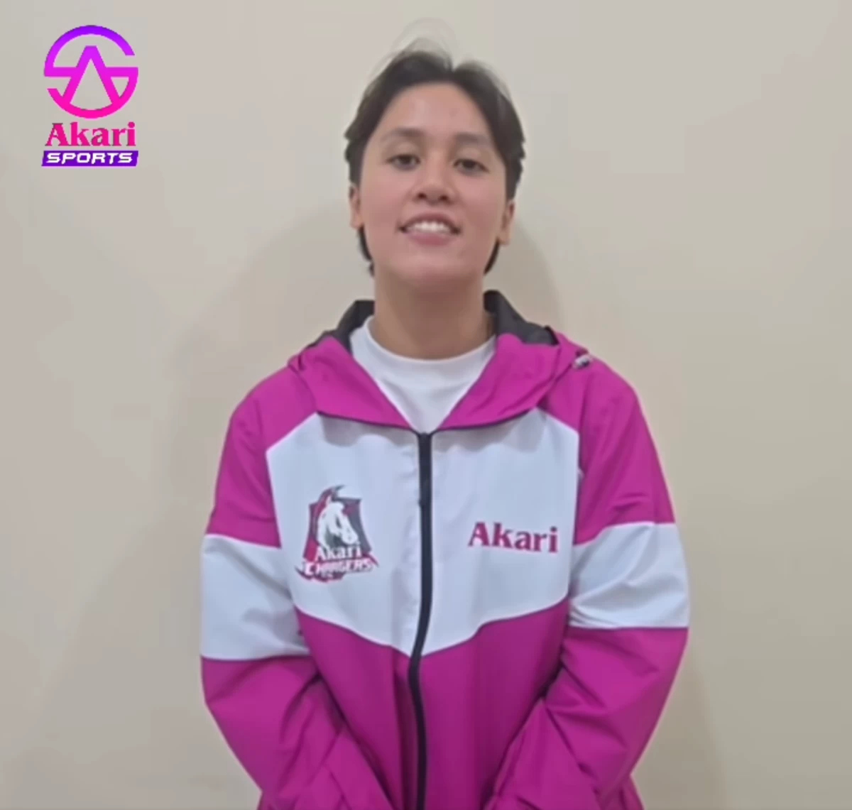 Setter Mars Alba is joining the Akari Chargers. (Screenshot from Akari Chargers Facebook page)