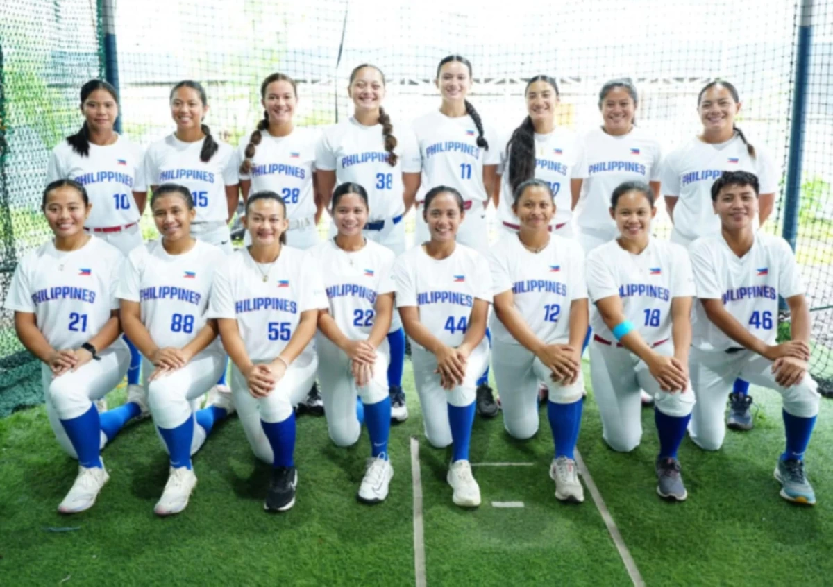 The Philippine Blu Girls gear up for the World Softball Asia Cup. (ASAPHIL)