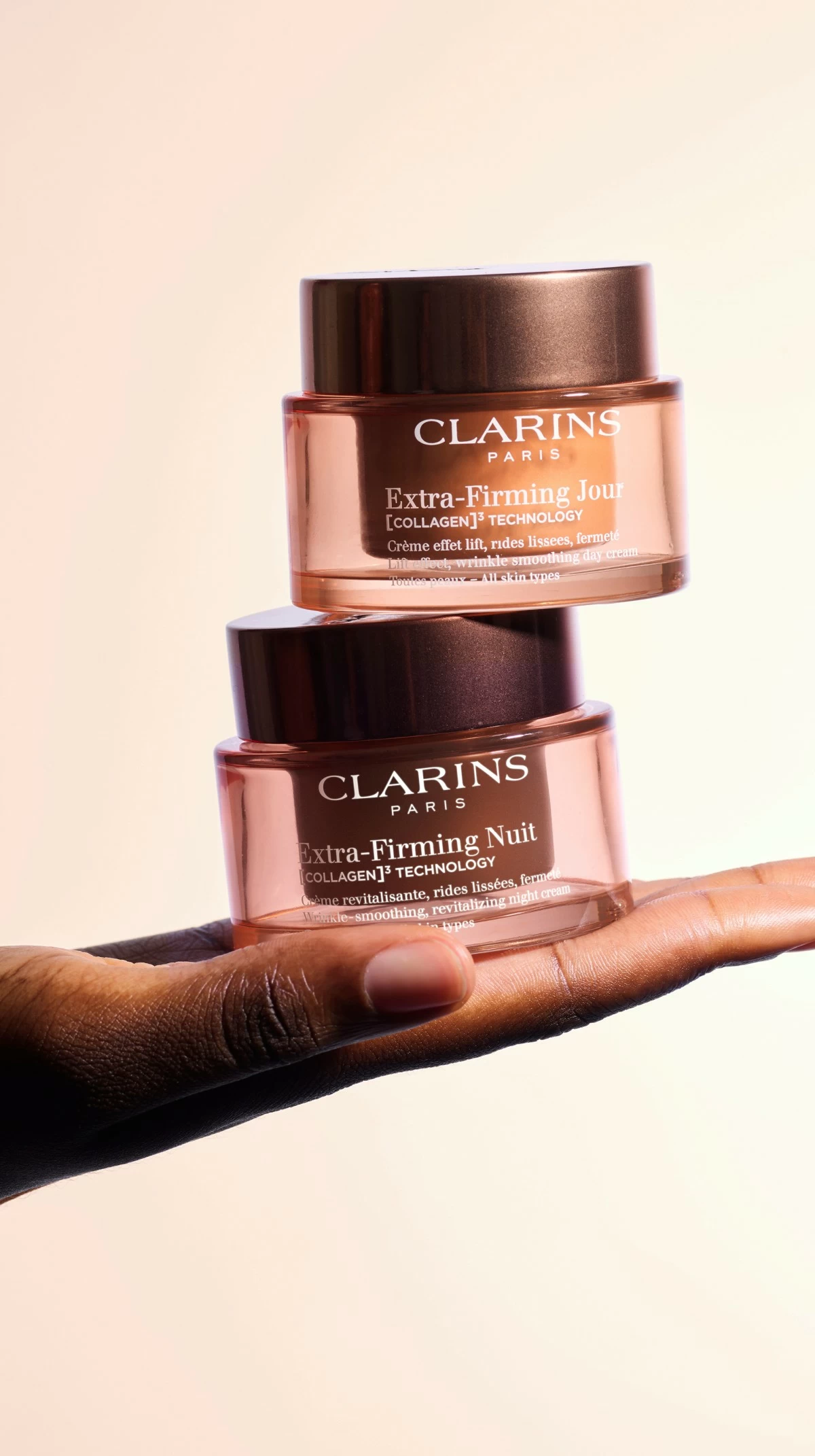 Clarins's Extra Firming Day and Night Cream
