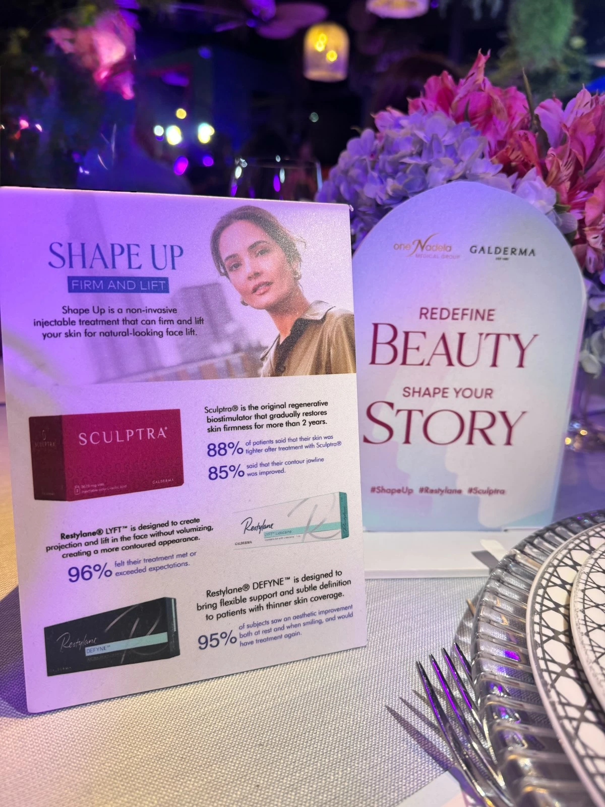 Shape Up naturlaly firms and lifts the skin