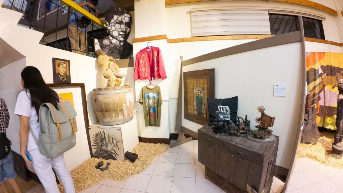 Pieces on display in the ‘Rizal: Indio-Genius ng Ating Lahi’ exhibit
