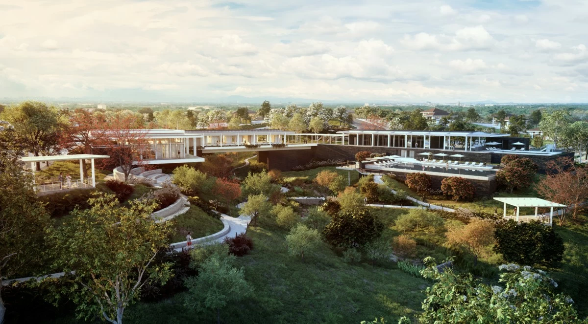 Sprawling landscapes (Artist's perspective)