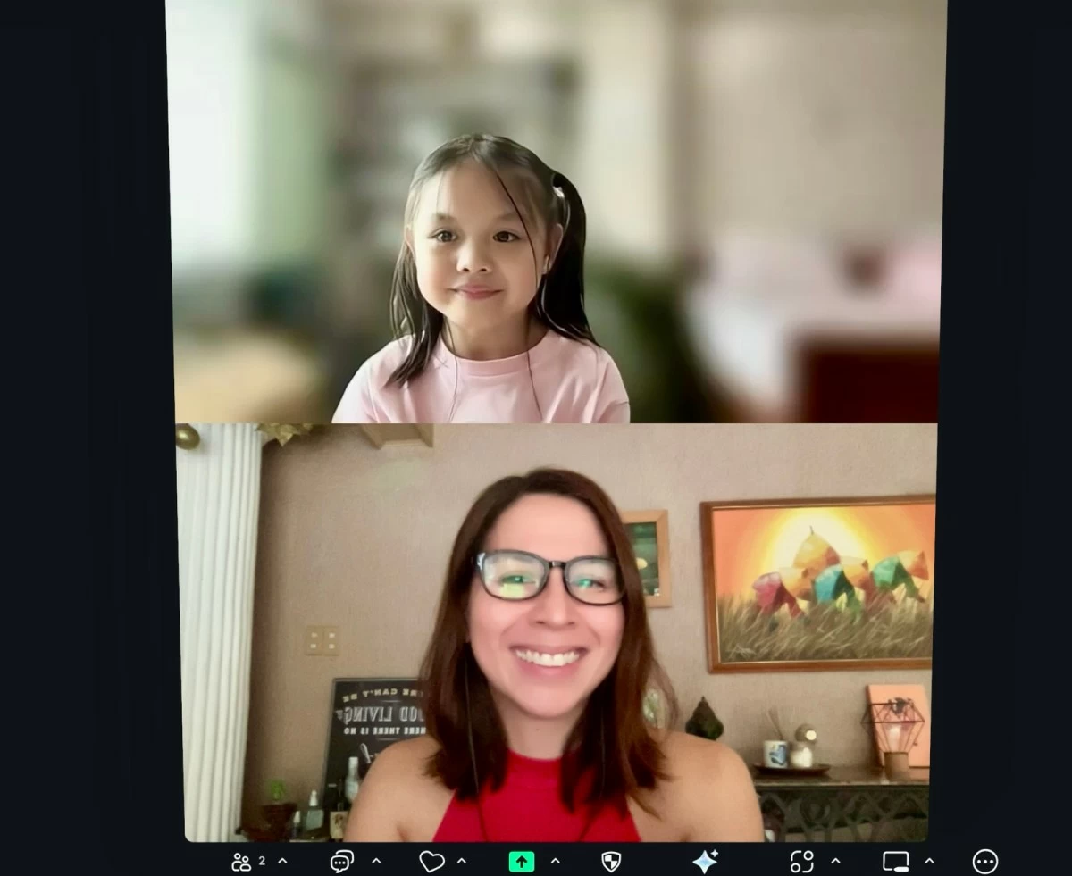 Meg Entrata recommends one-on-one sessions, such as this with her student Luna.