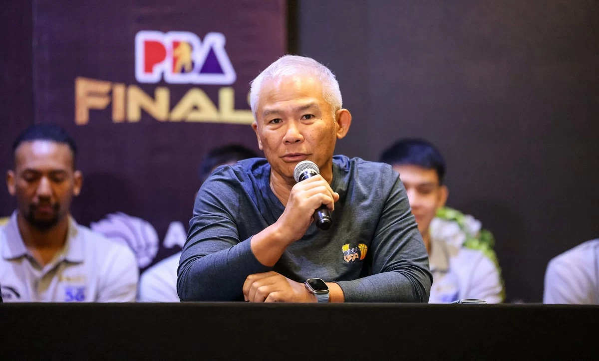 TNT coach Chot Reyes admits he's not thinking about the Grand Slam bid.