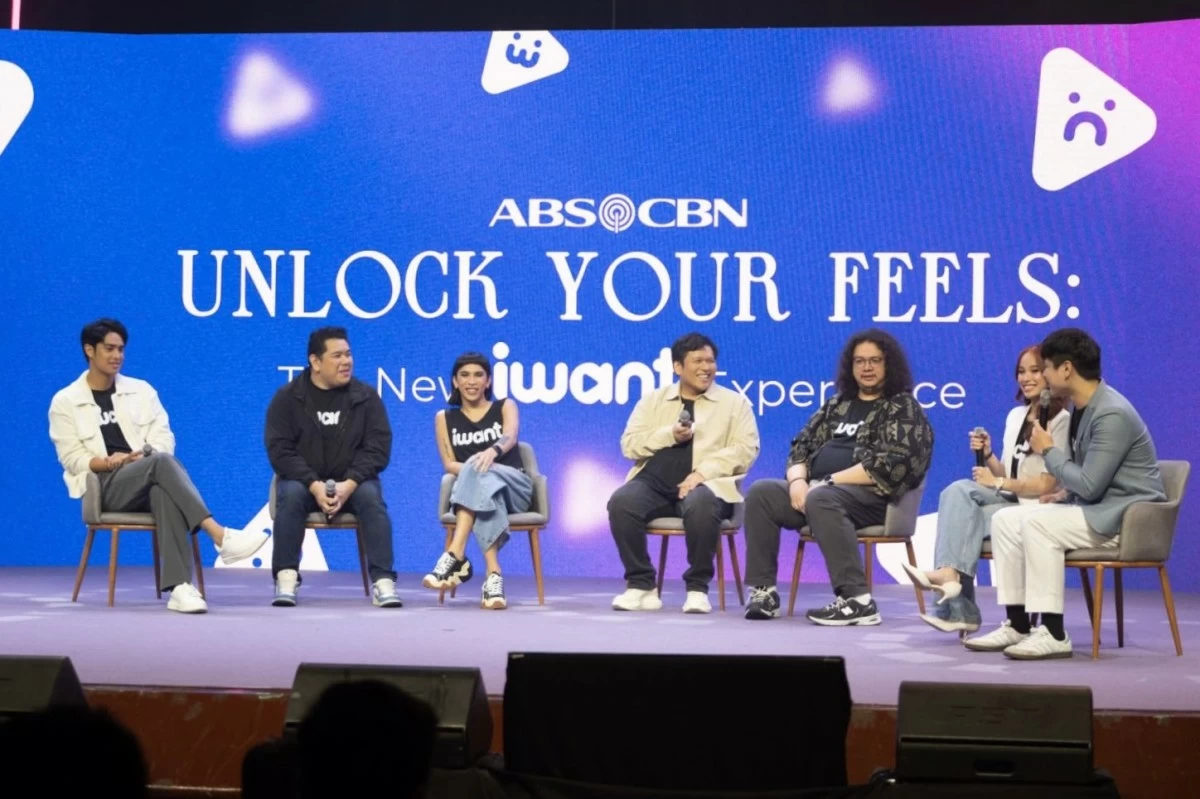 Panel interview at the official launch of the revamped iWant streaming platform