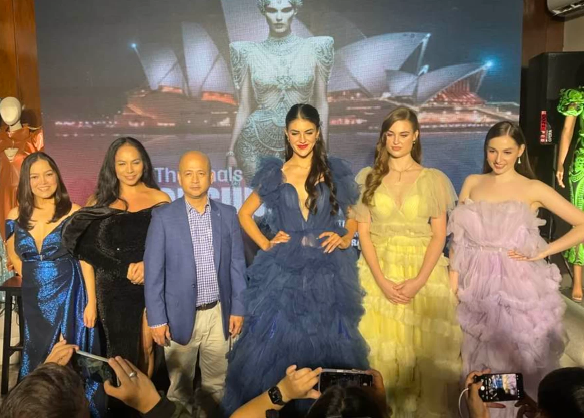 From left: Maria Cristina Cuyugan, co-founder of Top Supermodel Australia 2025; Michelle Membrere, creator and founder, Top Supermodel Australia; Reniel Torres, co-owner; and contestants Stevie Heart, Jordan Michelle Smith, and Gracie Baker.