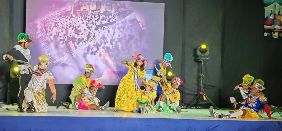 Local cultural groups performed at the cultural night.
