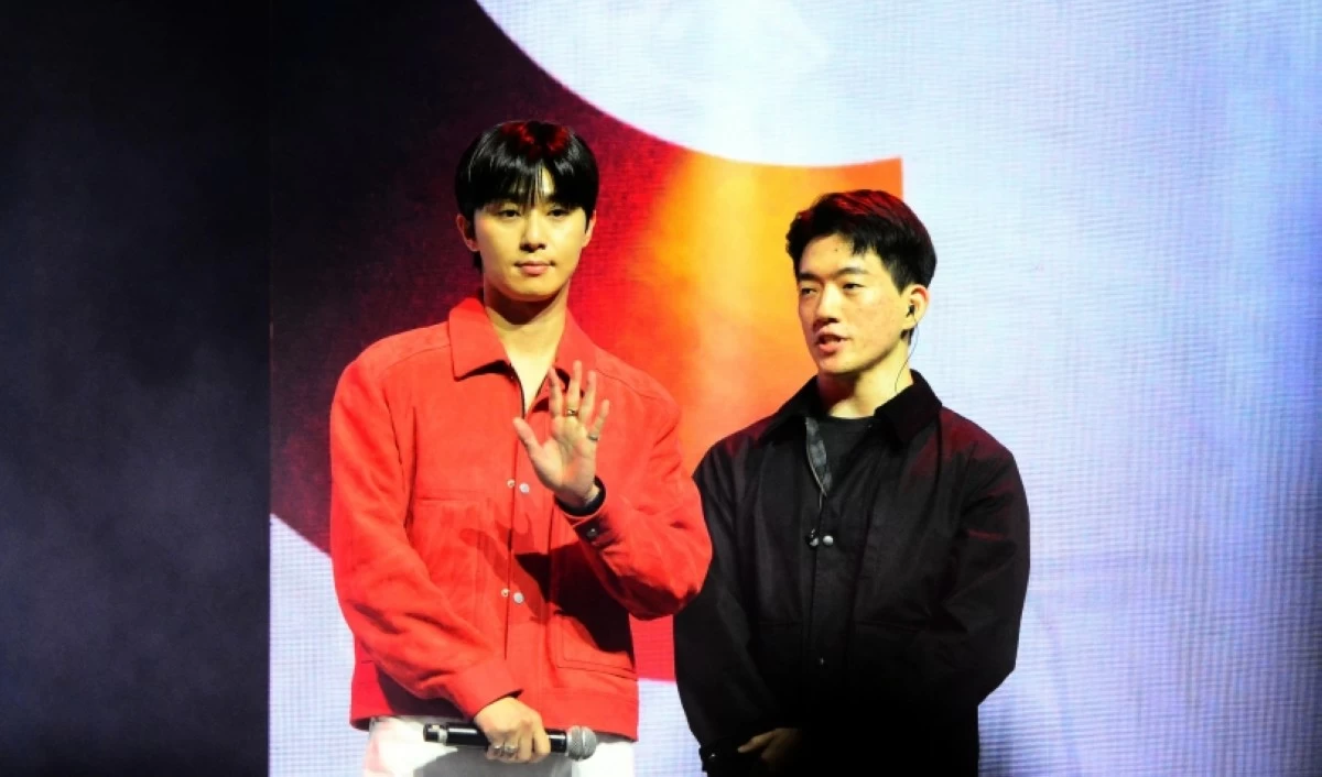 Korean star Park Seo Jun at the Century Tuna “Fit For Any Role: Park Seo Jun The Ultimate Fan Fest” on July 12 at the Araneta Coliseum (Jonathan Hicap) 