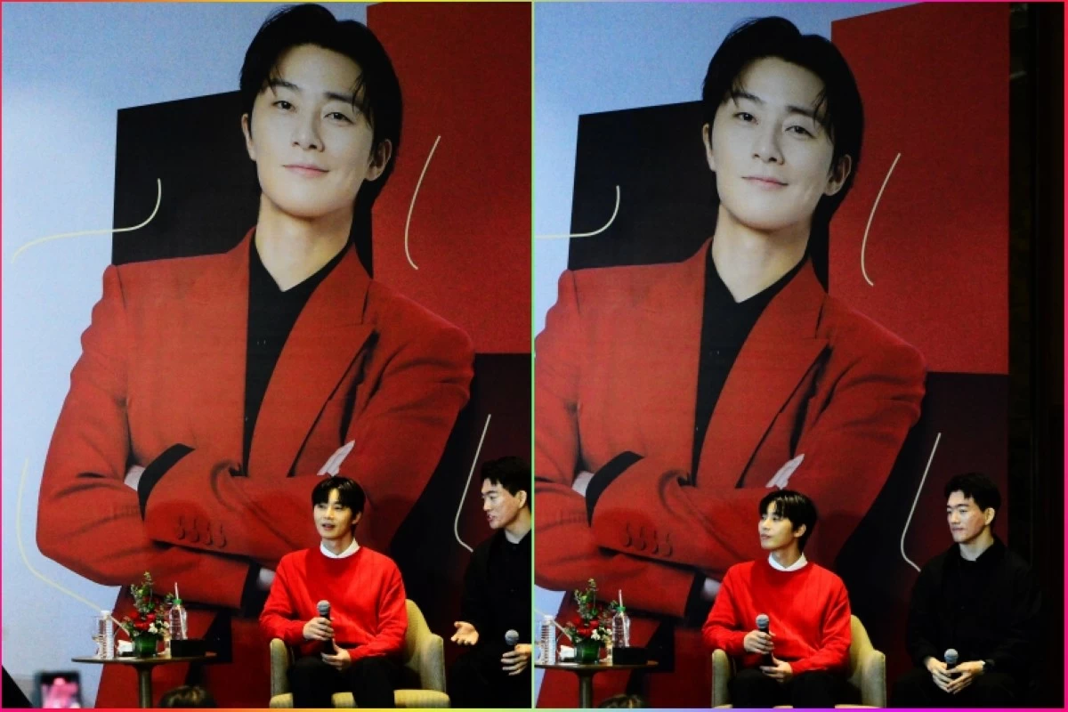 Korean star Park Seo Jun at the press conference for Century Tuna “Fit For Any Role: Park Seo Jun The Ultimate Fan Fest” on July 12 at the Marco Polo Ortigas Manila (Jonathan Hicap)