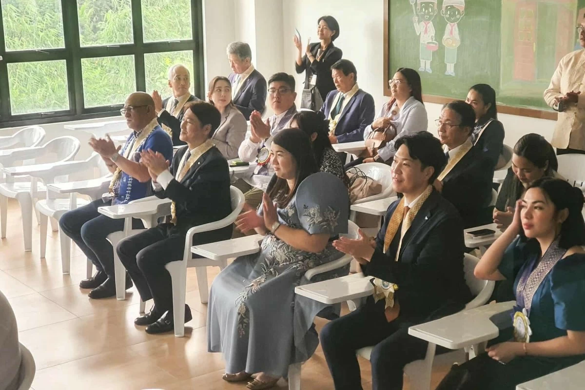 Marikina City Mayor Marjorie Ann Teodoro (right) and Sakai City, Japan Mayor Masahiro Hashimoto (left) led the official opening of the Our Blooming Academy Marikina at the Marikina Convention Center on Monday, July 14, 2025. (Photos from Marikina LGU)