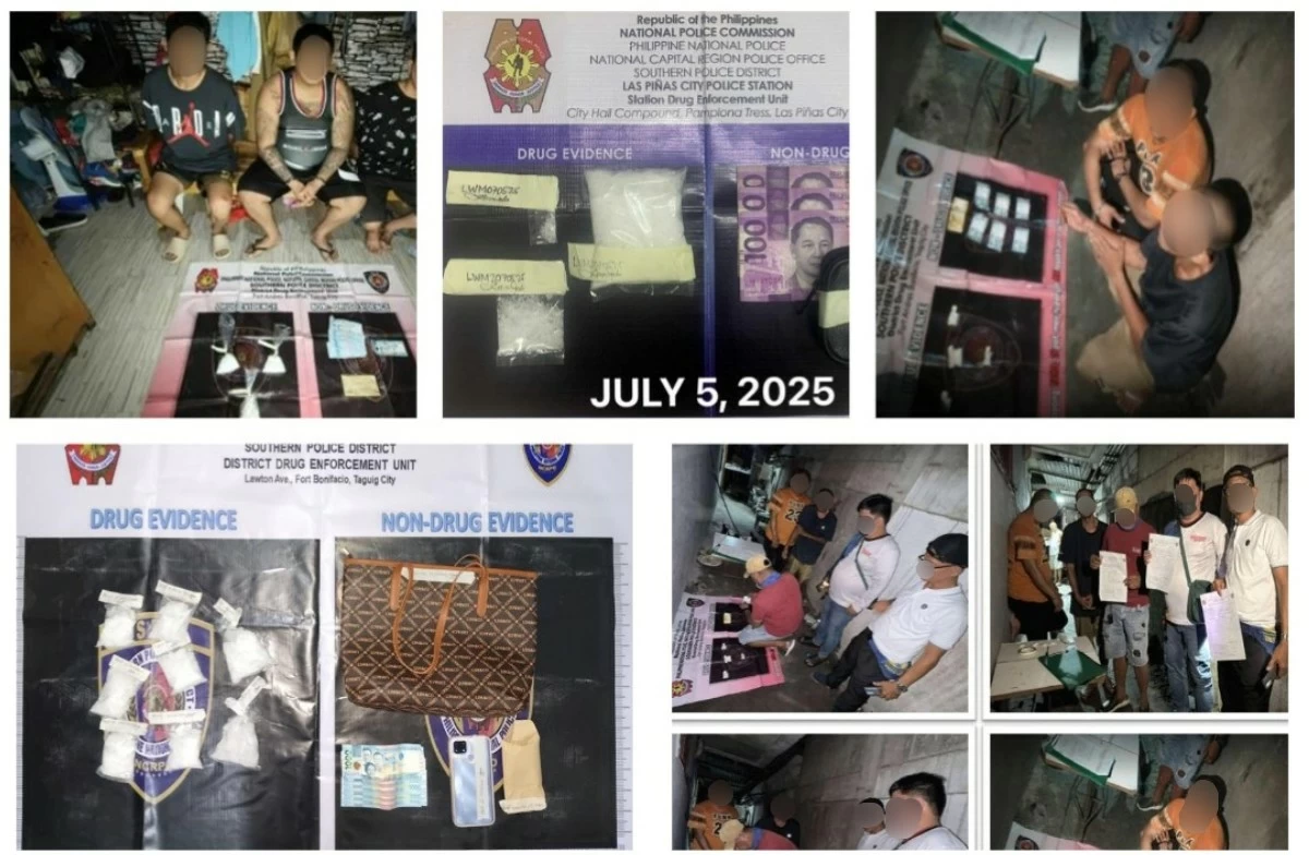 The operations against illegal drugs conducted by units under the Southern Police District (Photo from SPD) 