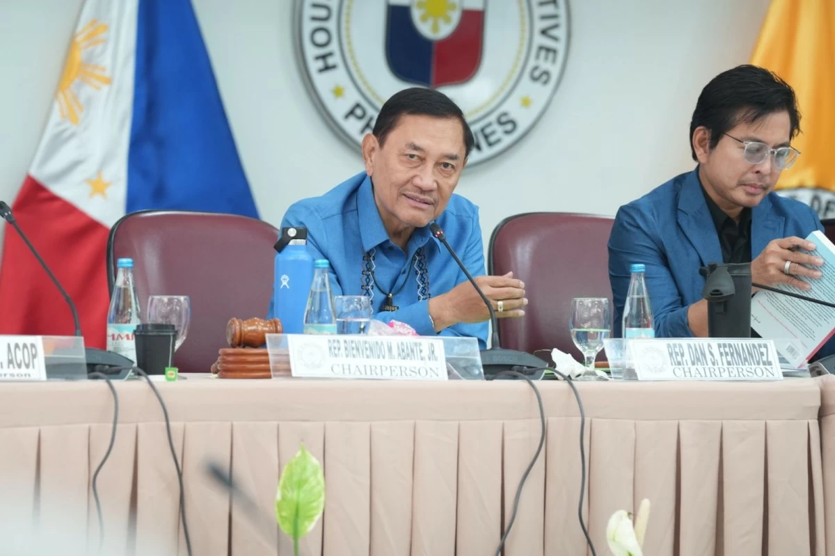 Manila 6th district Rep. Bienvenido "Benny" Abante (PPAB)