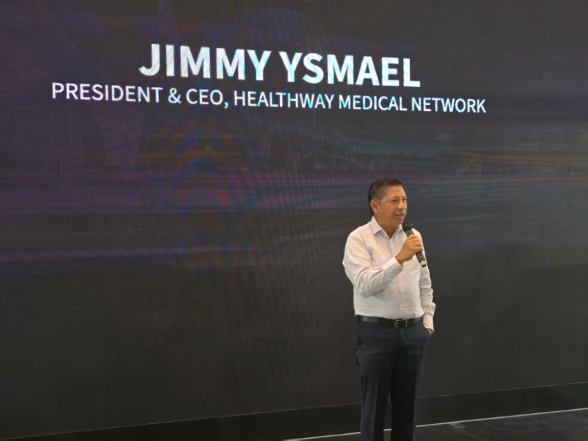 Jimmy Ysmael, President and CEO of Healthway Medical Network. 