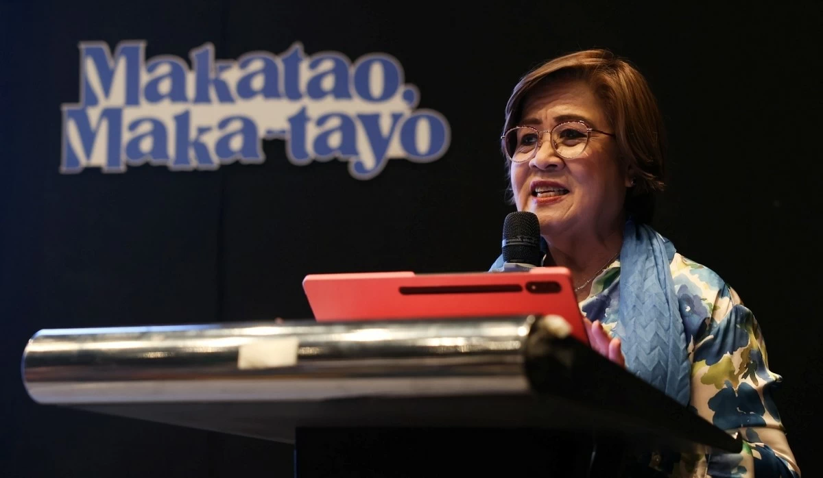  Mamamayang Liberal (ML) Party-list Rep. Leila de Lima (Photo from Rep. Leila de Lima's Facebook account) 