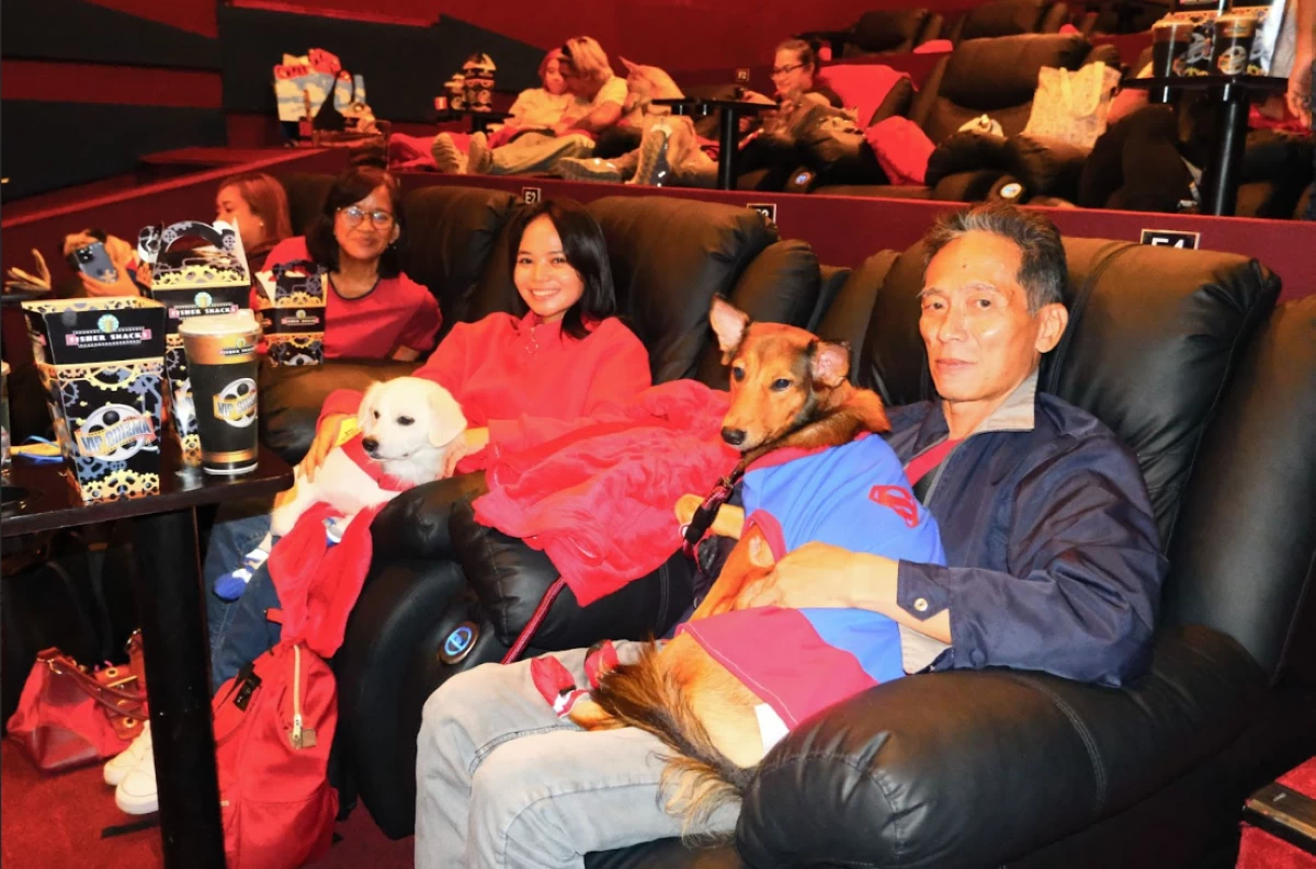Fur babies and fur parents enjoyed an amazing 'Superman' movie experience at the Fisher Box Office VIP Lounge at Fisher Mall Quezon Avenue