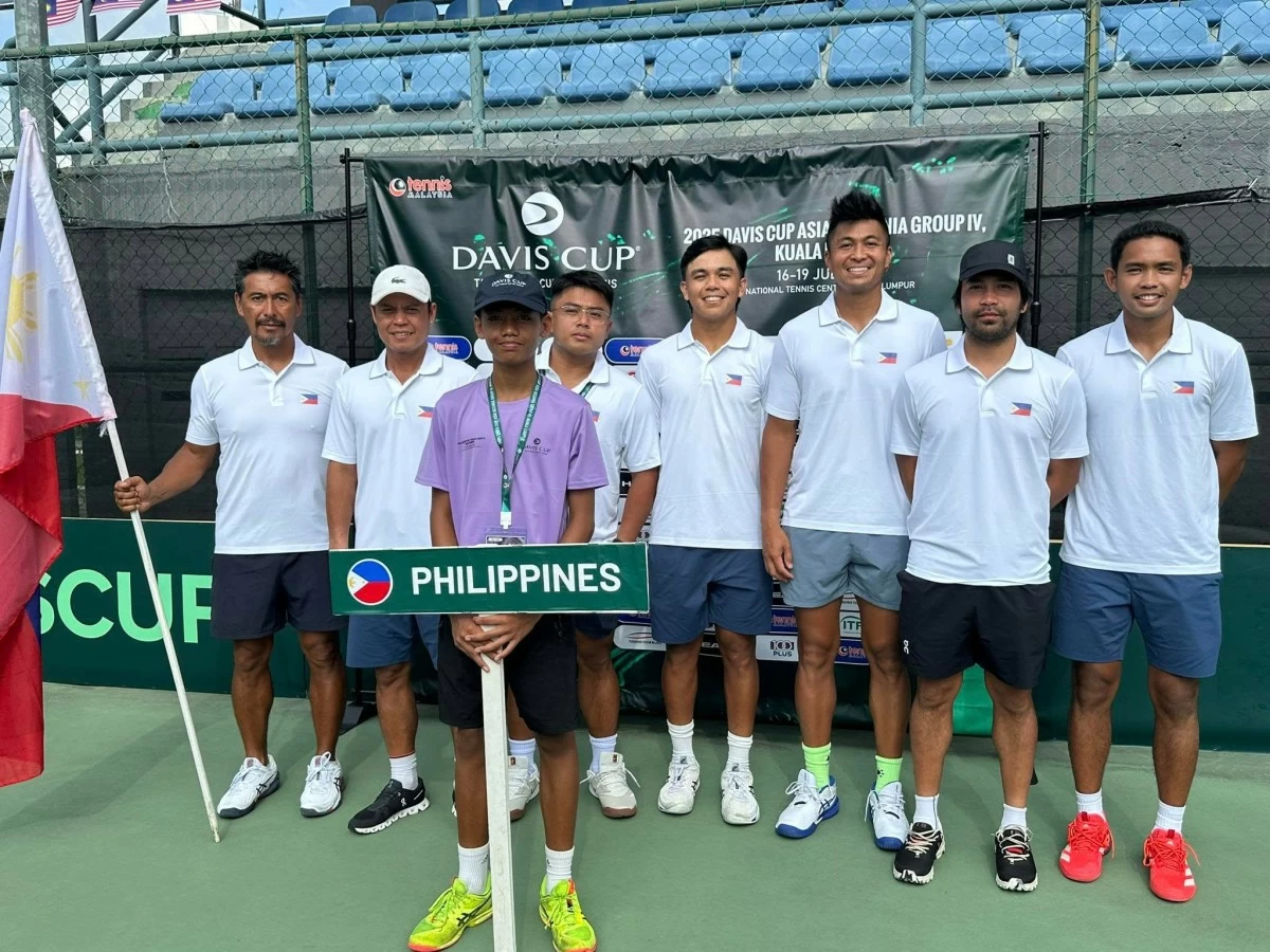 The Philippine Davis Cup team opens its campaign on a high note. (PHILTA)
