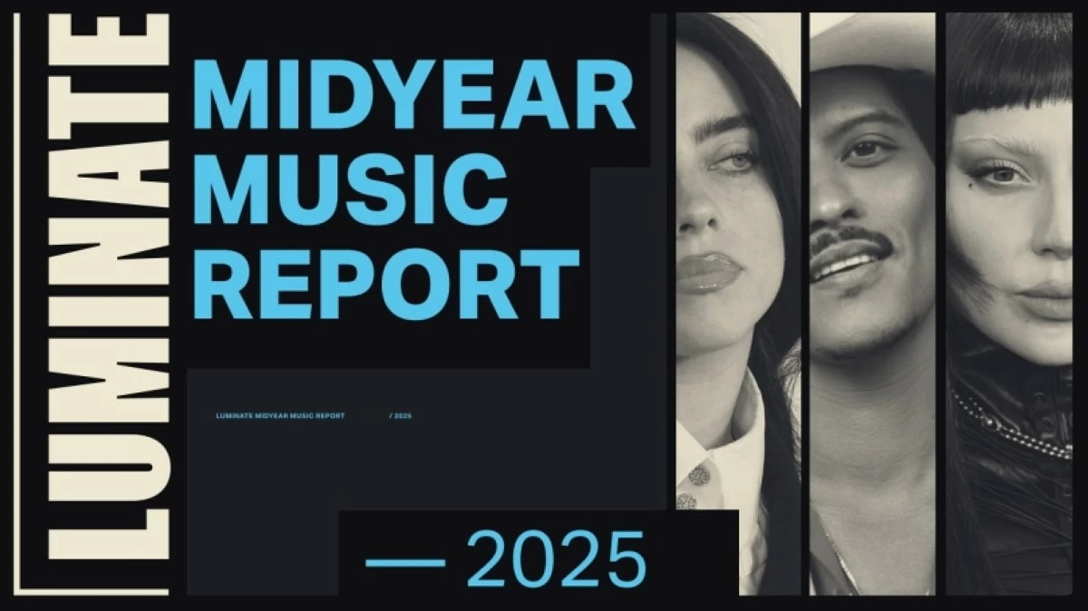 2025 Luminate Midyear Music Report, (All chart photos from the 2025 Luminate Midyear Music Report) 