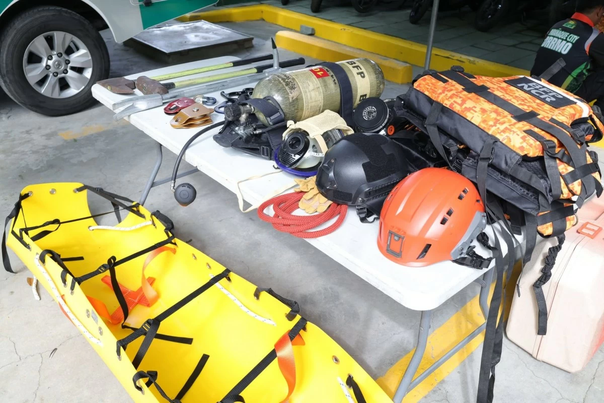 The DRRMO disaster equipment (Photo from Paranaque PIO)