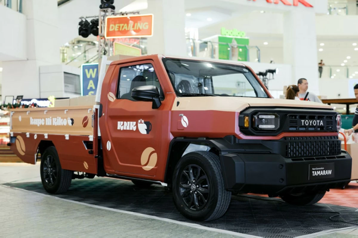 A Toyota Tamaraw pickup similar to the vehicle that was apprehended for a lack of 'Not for Hire' markings.