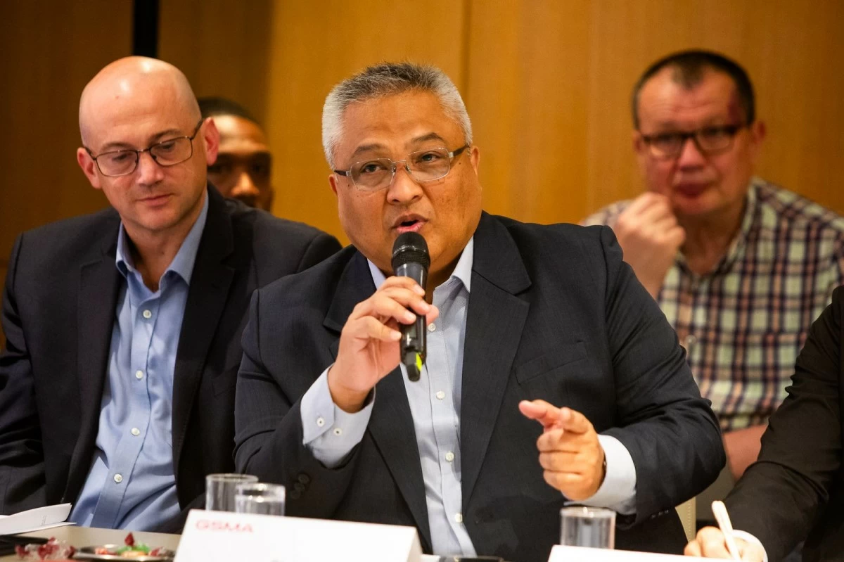 Carl Cruz at the recent Mobile World Congress