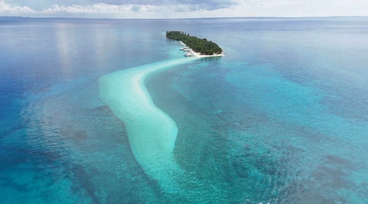 BIRD'S VIEW Langamman Island's name comes from langgam, meaning 'bird' in the local language