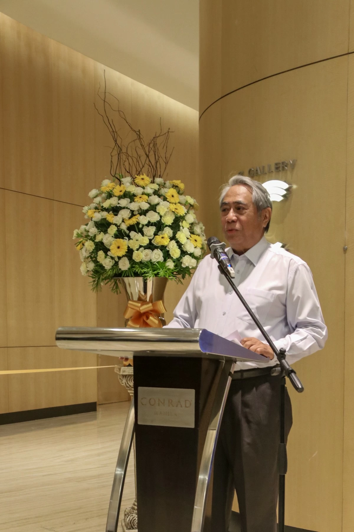 Message by Brigido Simon, Jr. (Guest of Honor, Former Mayor of Quezon City)
