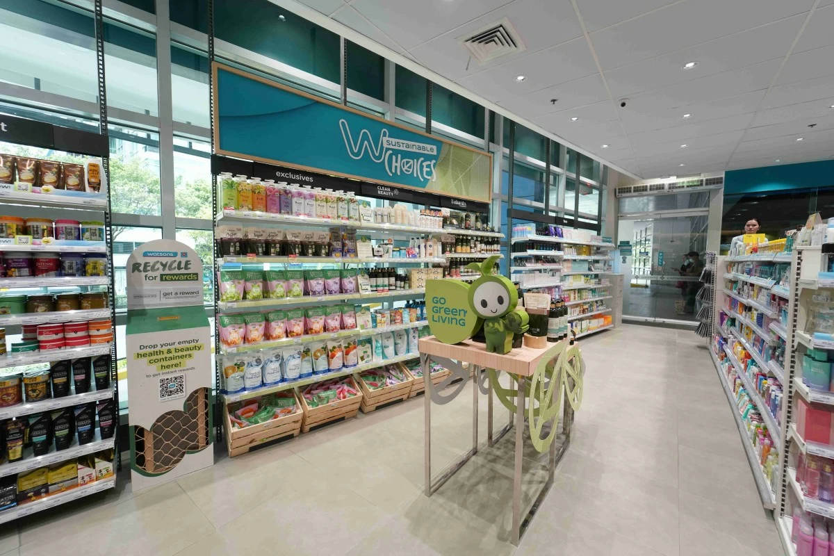Watsons’ eco-conscious stores makes everyday errands a step toward a more sustainable future.