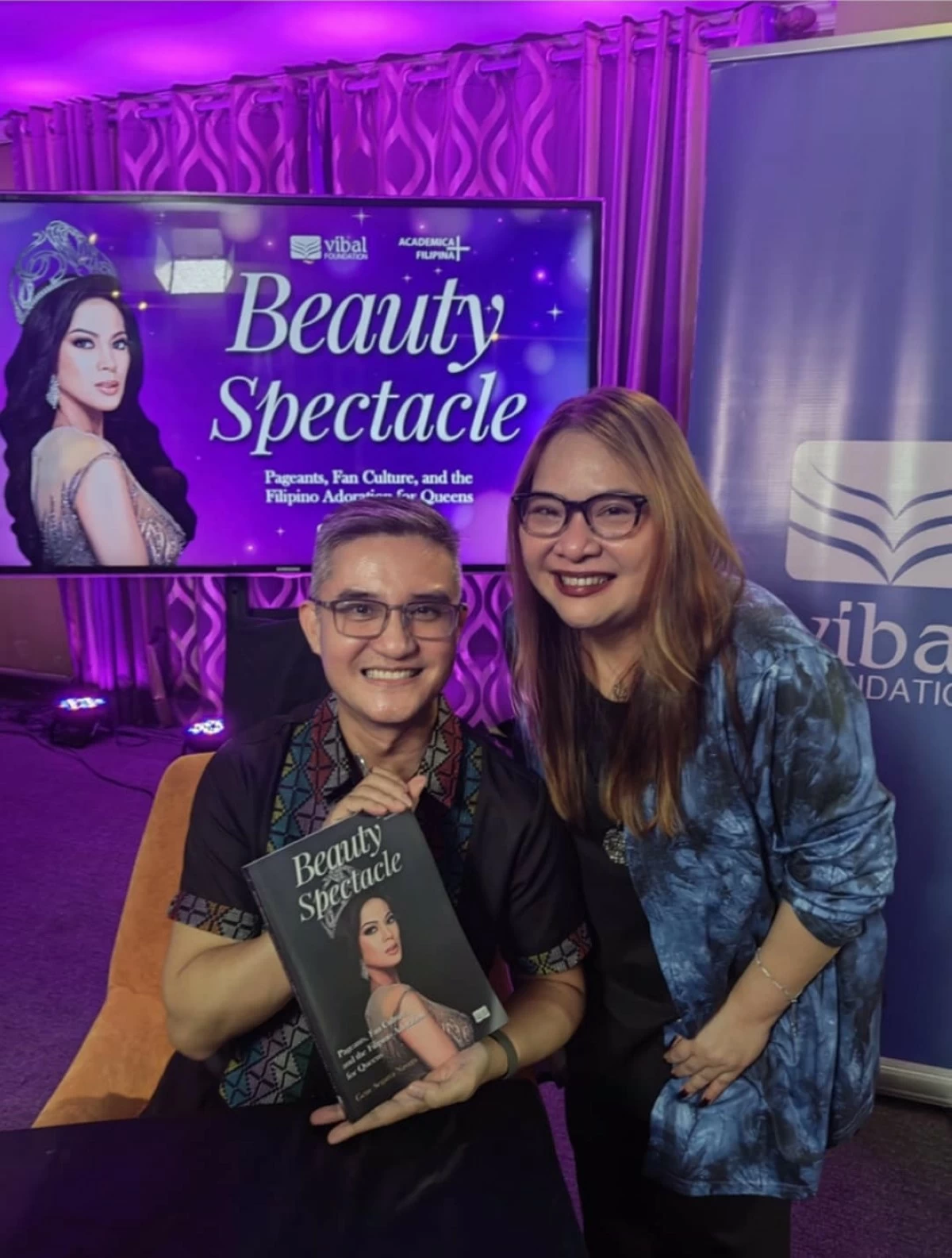 Dr. Gene Segarra Navera with the author