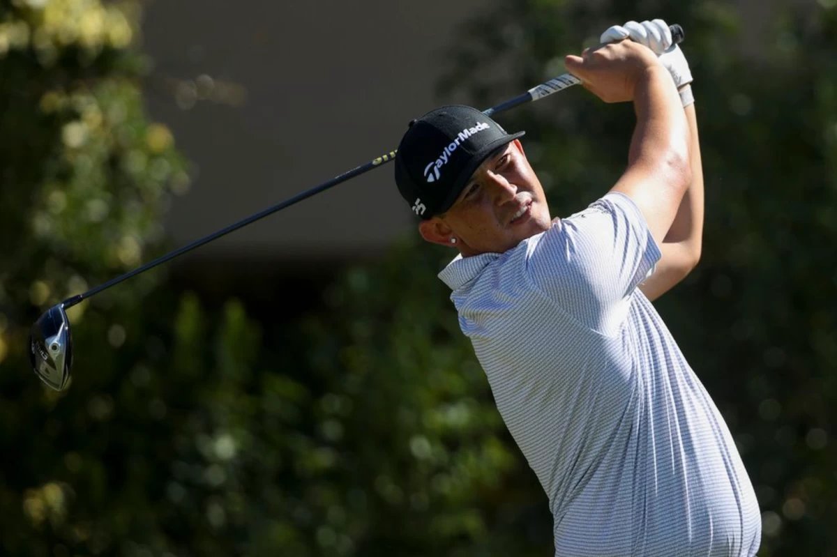 Rico Hoey Hoey had six birdies and a bogey in his afternoon round on Tahoe Mountain Club's tree-lined Old Greenwood layout. (File Photo/AP)