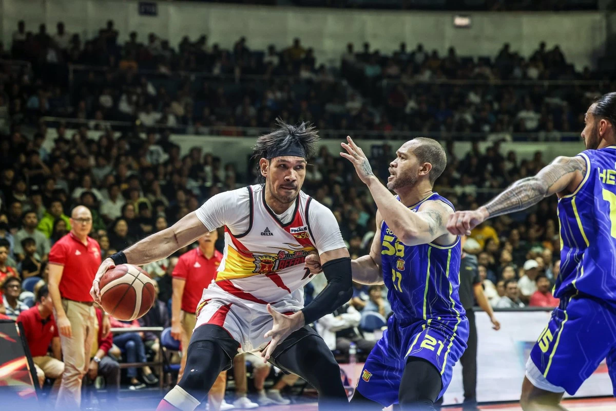 JUNE MAR Fajardo is expected to step up once again for San Miguel against TNT. (PBA Images)