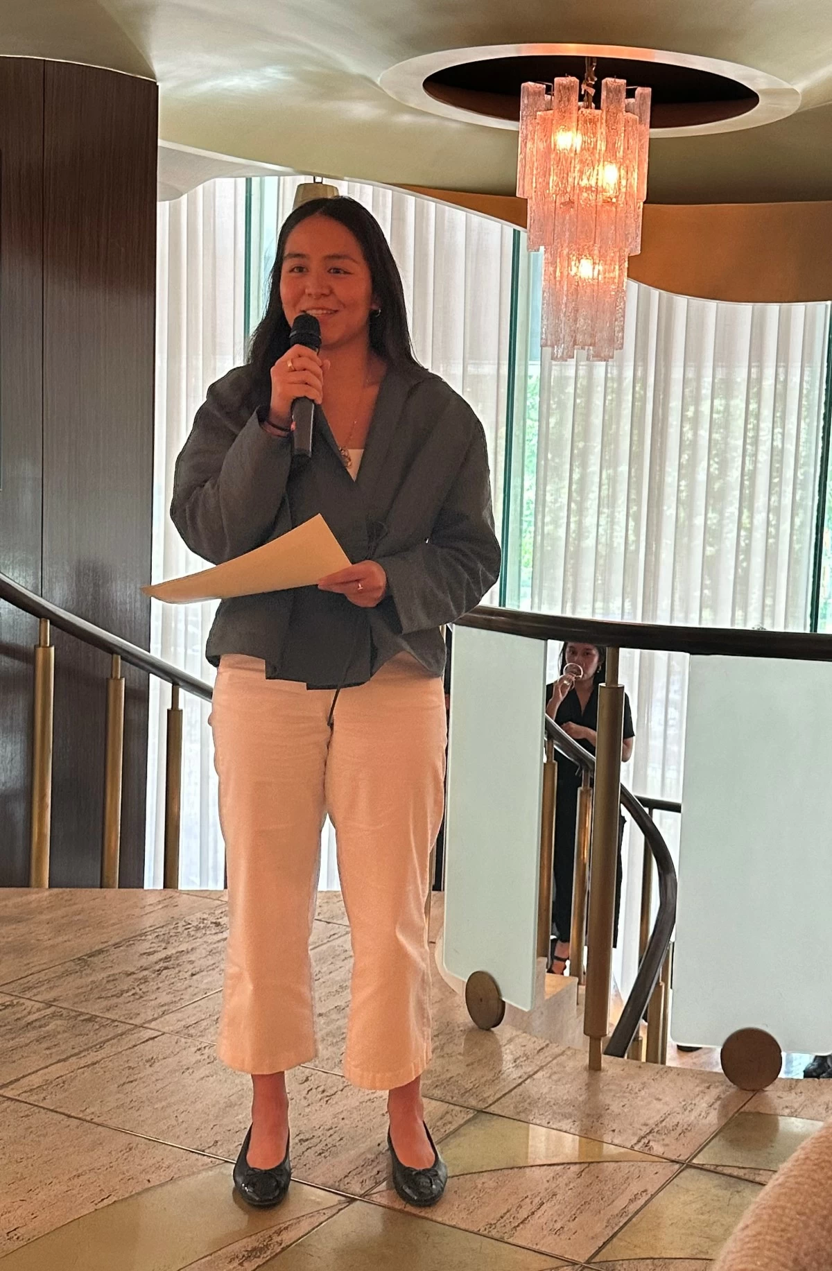 Mercedes Fores, first cousin of Amado; and the new COO of CIBO. 