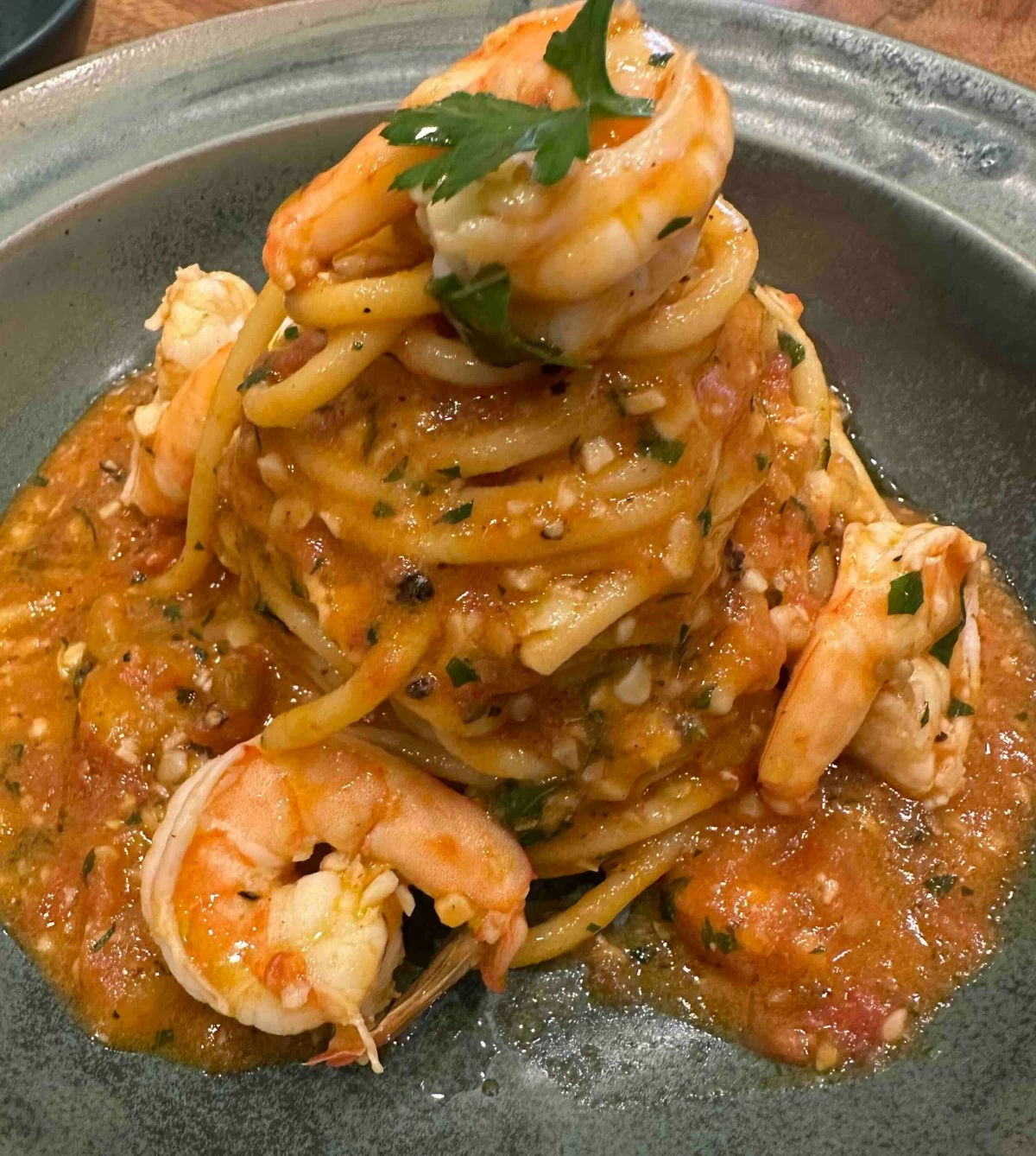 Spaghetti ai Gamberi