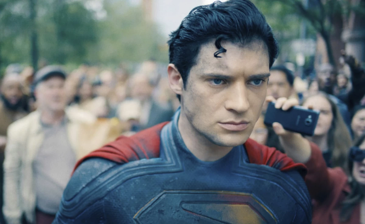 A scene from 'Superman'