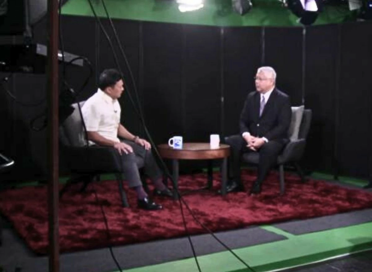 Commission on Filipinos Overseas (CFO) Secretary Dante “Klink” Ang II and Department of Justice Inter-Agency Council Against Trafficking (IACAT) Undersecretary-in-Charge Nicholas Felix Ty discuss the Philippine government's action plan to secure its 10th straight year in the U.S. State Department's Tier 1 anti-trafficking ranking. (Photo: Jerry Carual)
