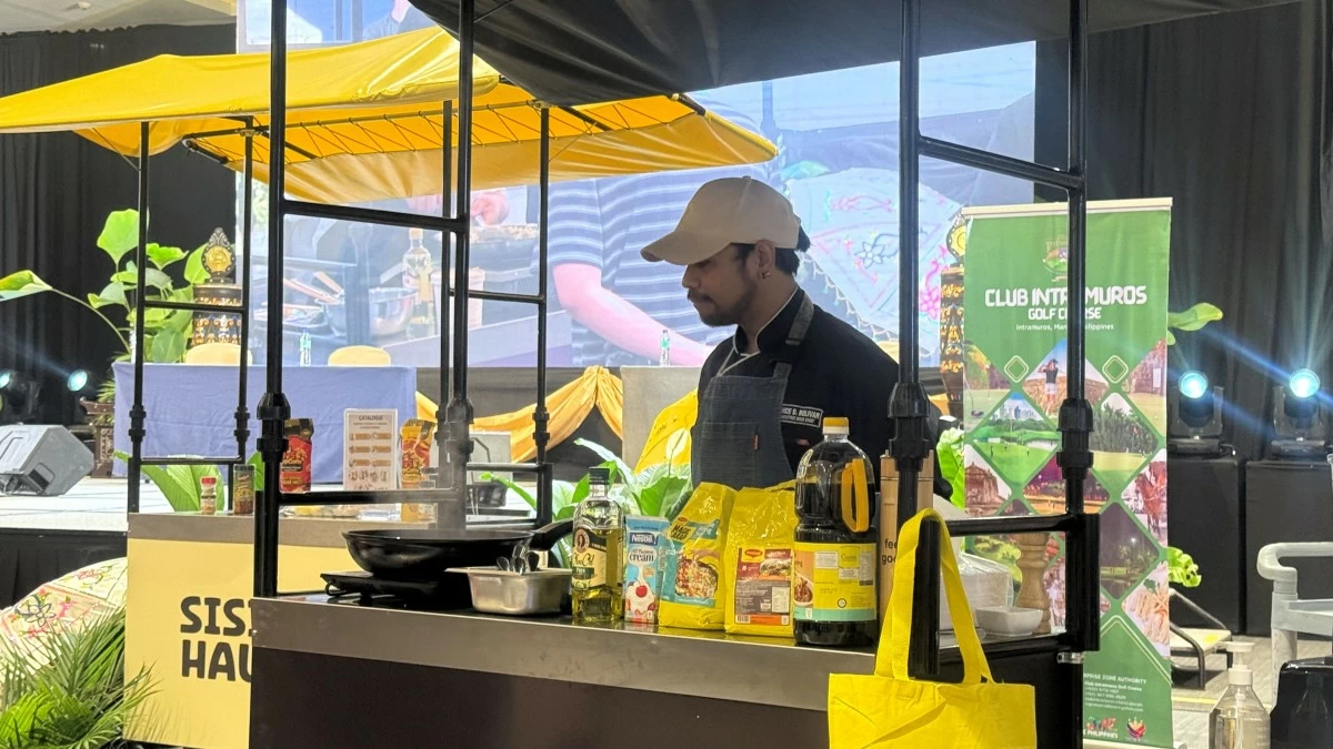 Park Inn by Radisson Davao's Executive Sous Chef - Chef Vance Bolivar during the Halal Friendly Culinary Olympics last June 20 at the SMX Convention Center Davao