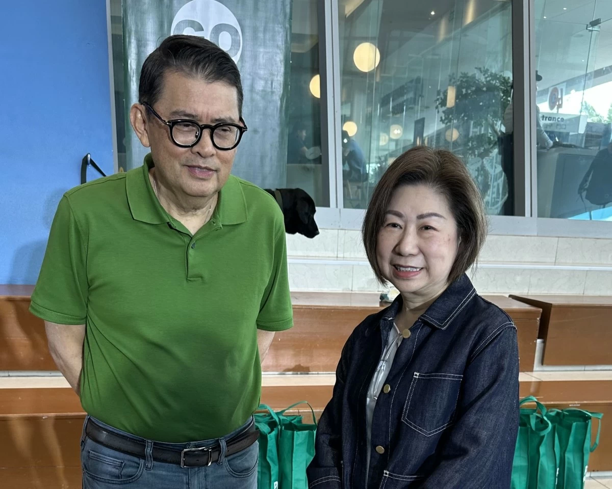 GoNegosyo founder Joey Concepcion and SM’s Tessie Sy-Coson