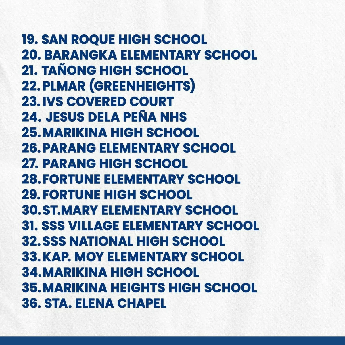 Photo from Marikina PIO