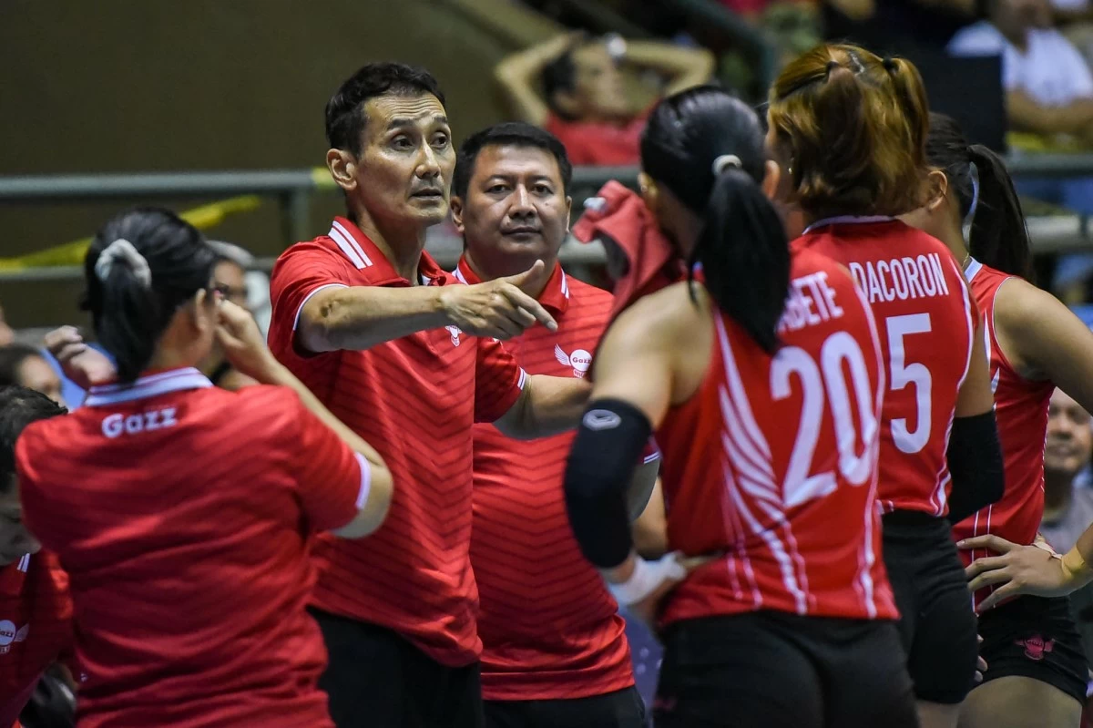 Petro Gazz coach Koji Tsuzurabara bids farewell to the team in a social media post. (PVL Images)