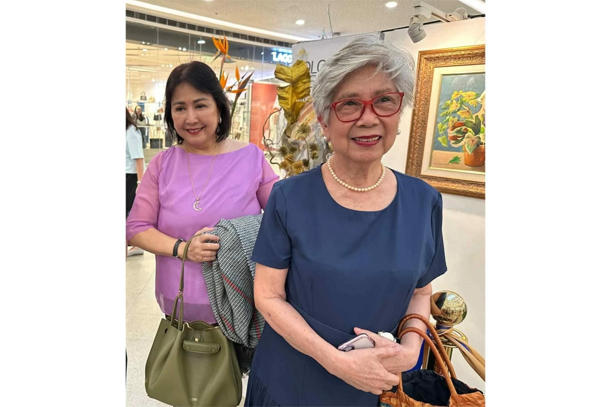 Connie Angeles and Neny Regino