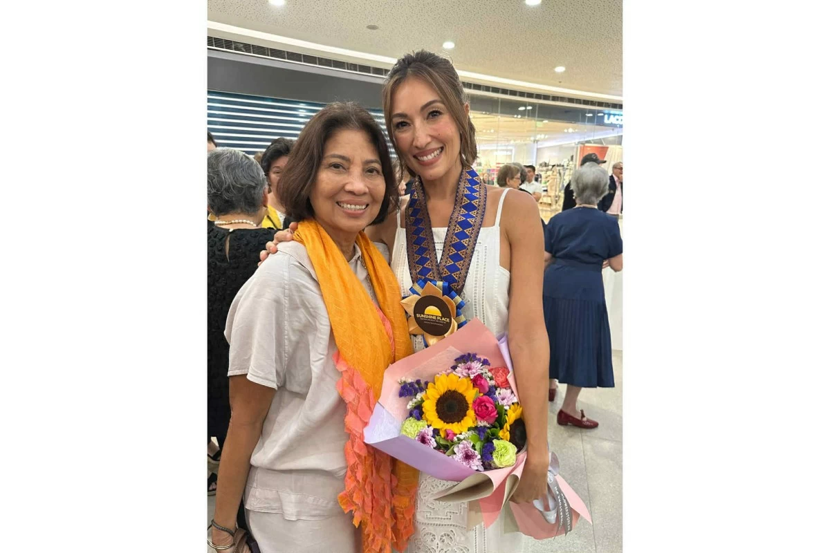 Cynthia and Solenn Heussaff