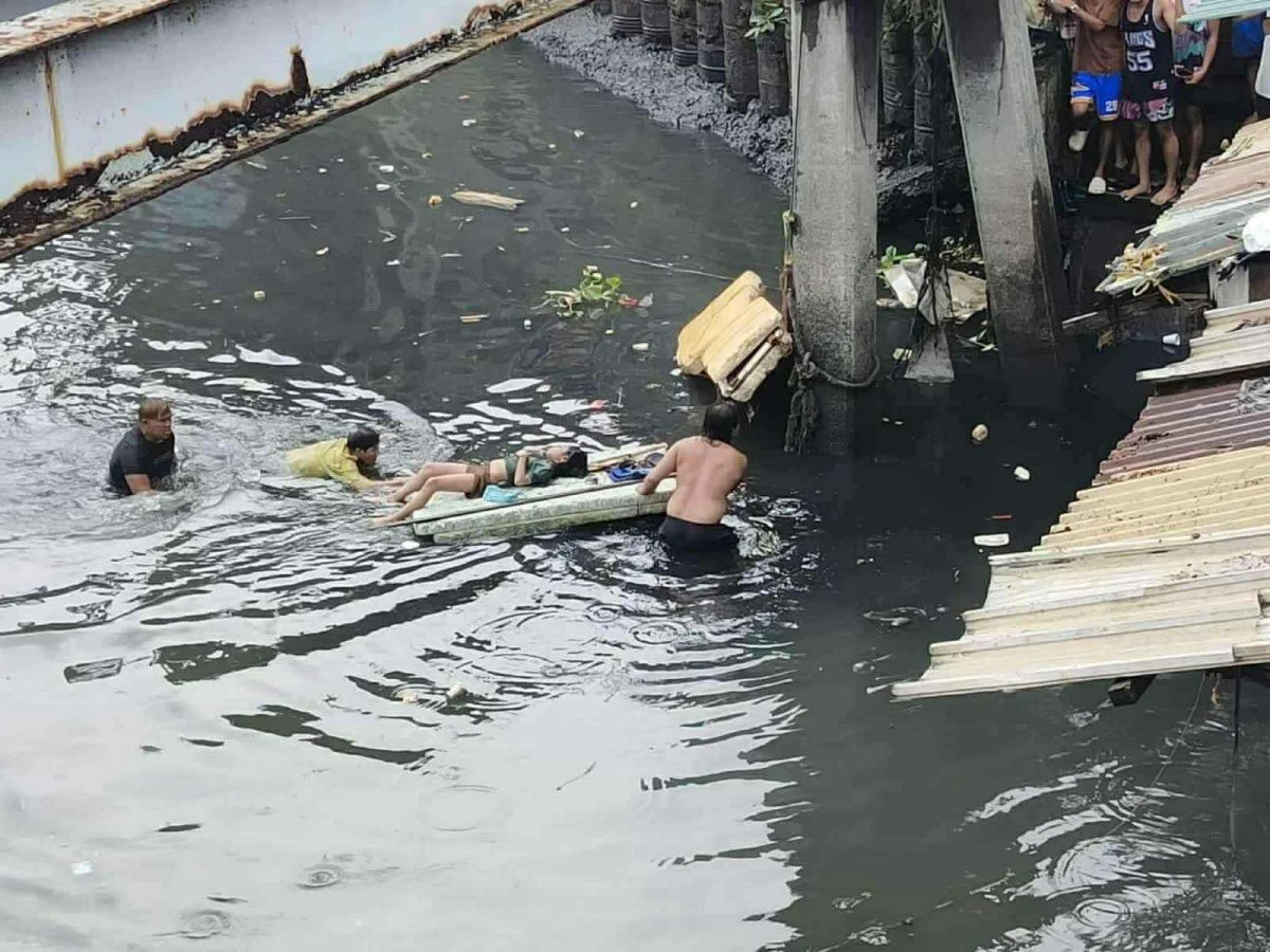 The drowning victim (Photo courtesy of the Manila Police District)