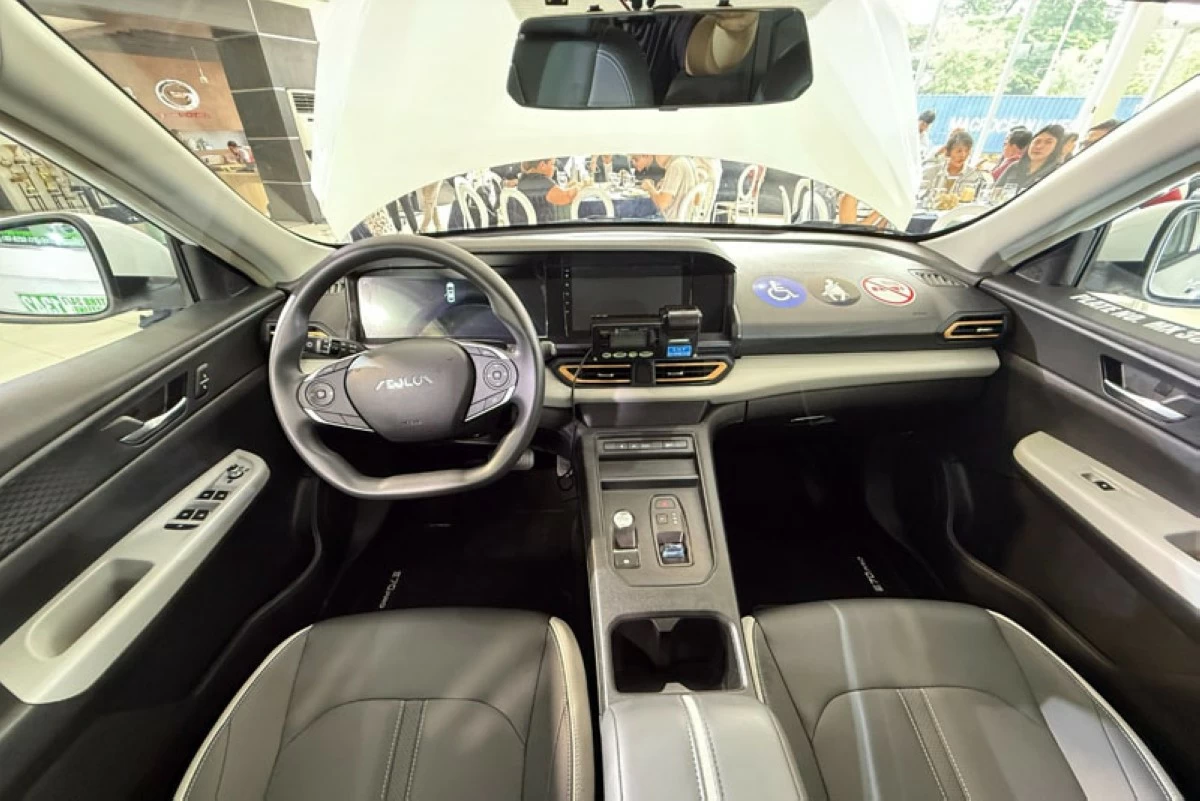 Interior of the TaxiKo Dongfeng E70 Pro