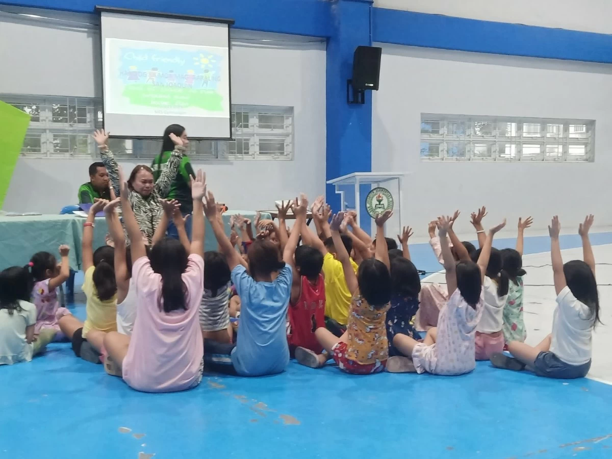 After recent typhoons and flooding, DepEd ensures learning continues by providing alternative education and Psychological First Aid in evacuation centers, with teachers and volunteers leading the efforts. (DepEd photo)