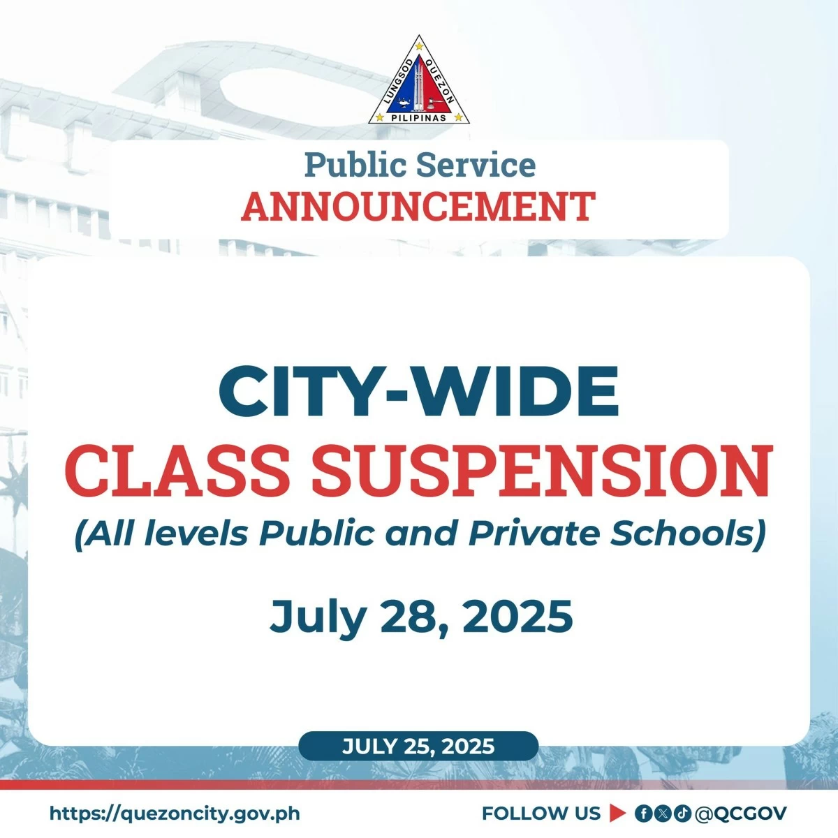 (Quezon City government facebook page)