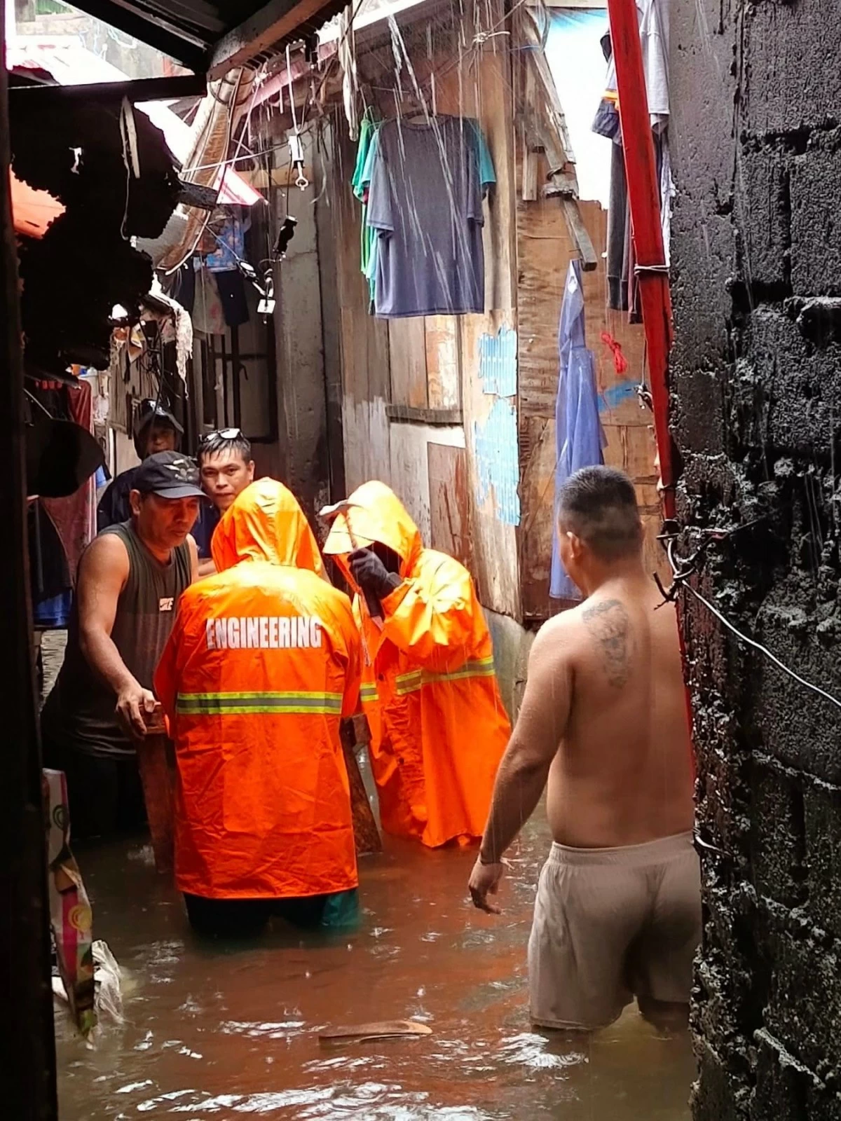 A flooded area in Muntinlupa (Photo from the Muntinlupa City government)